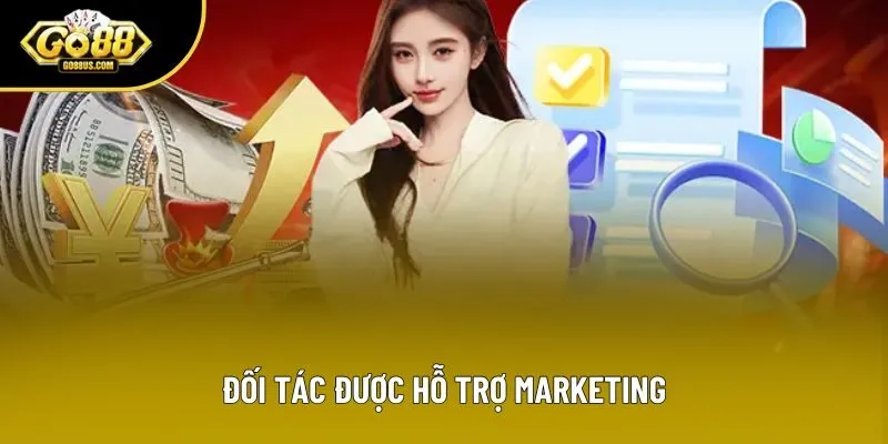 Đối tác được hỗ trợ marketing